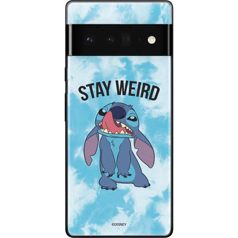 Disney Lilo and Stitch Stay Weird Google Pixel 6 Pro Skin